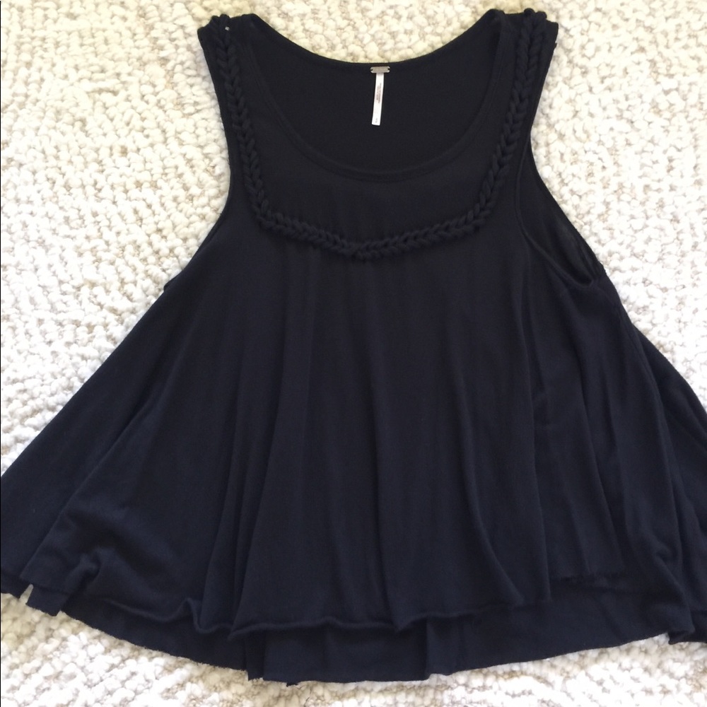Free People black swing tank top.